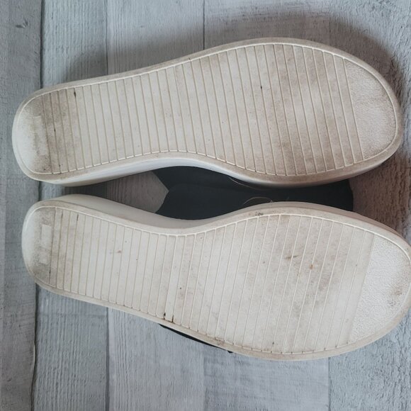 Seychelles Womens Black Ruffled Leather Slide Sandals Made In Italy Size 7.5 - Picture 7 of 7